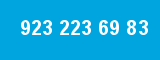 923 223 69 83